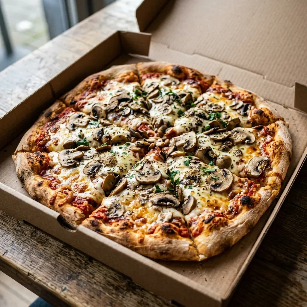 Pizza funghi party