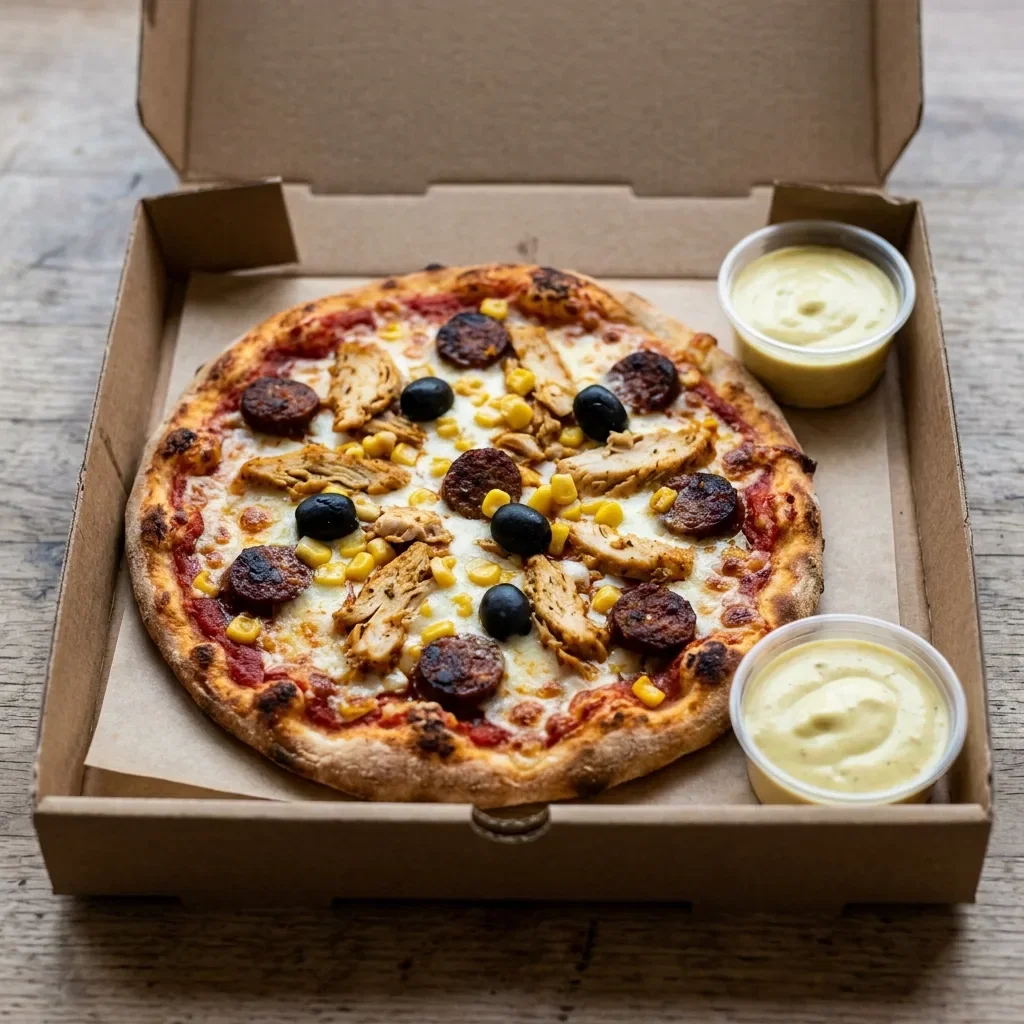 Pizza casablanca small