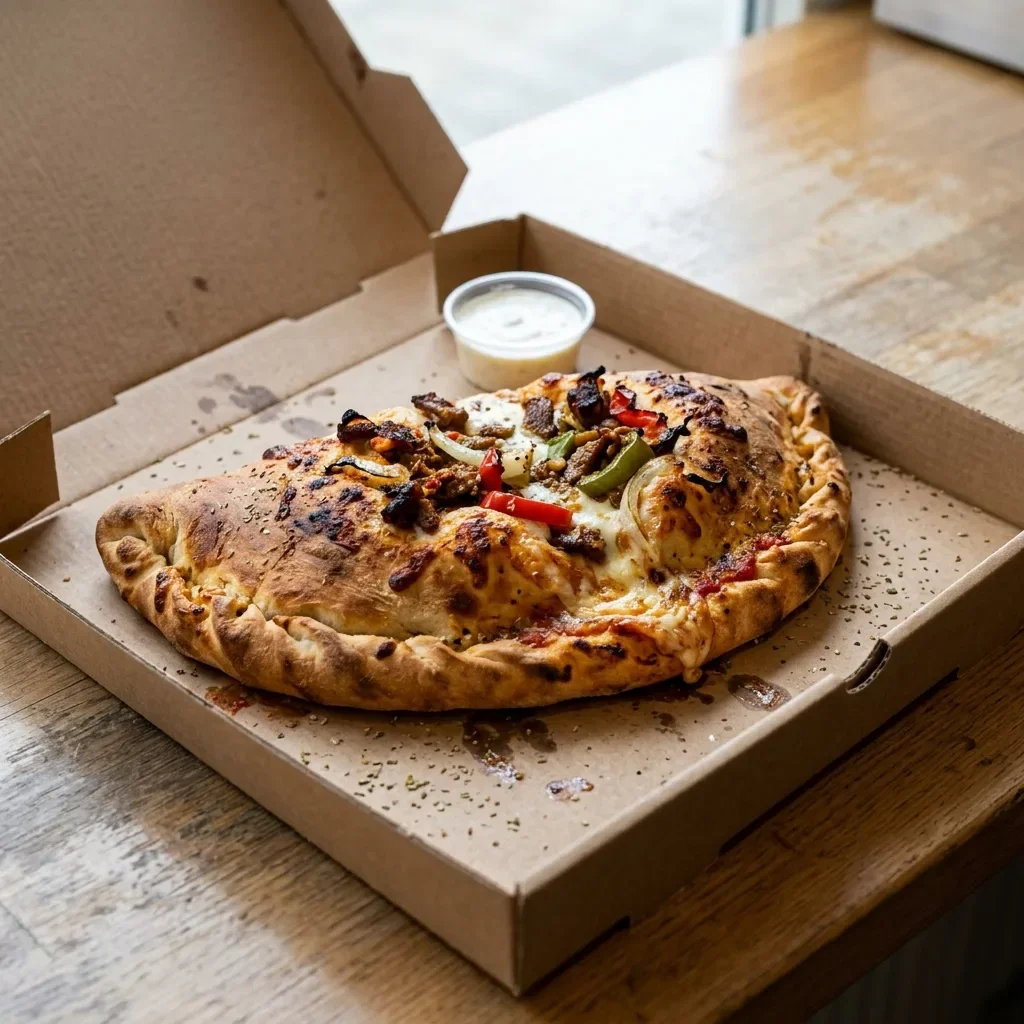 Pizza calzone shoarma party