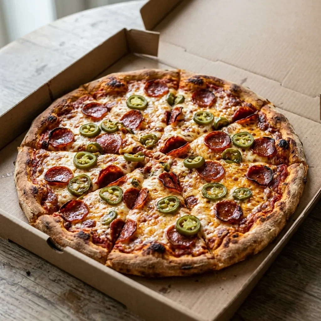 Pizza pepperoni large