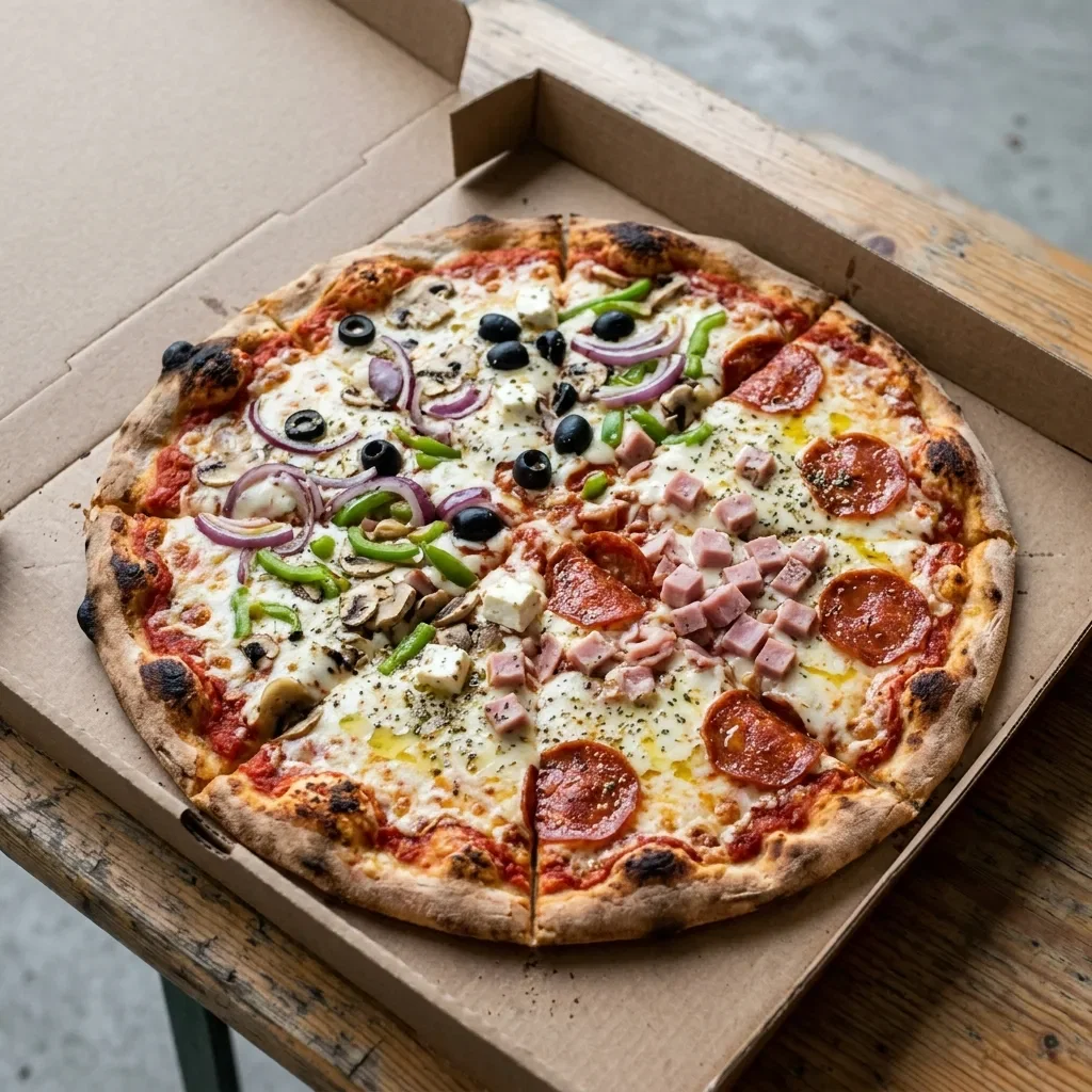 Stel zelf jouw pizza samen