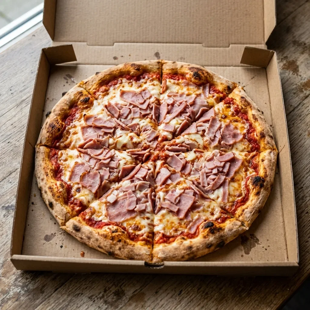 Pizza prosciuto large