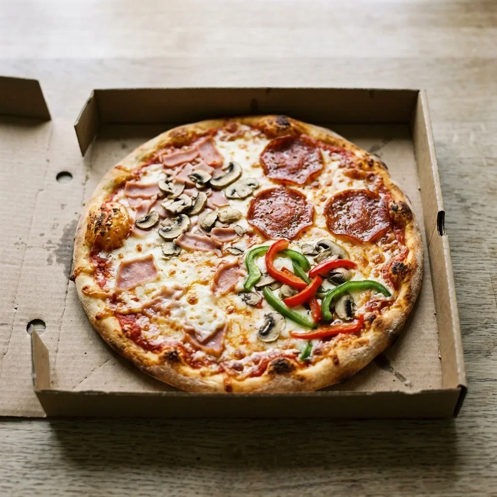 Pizza four seasons small