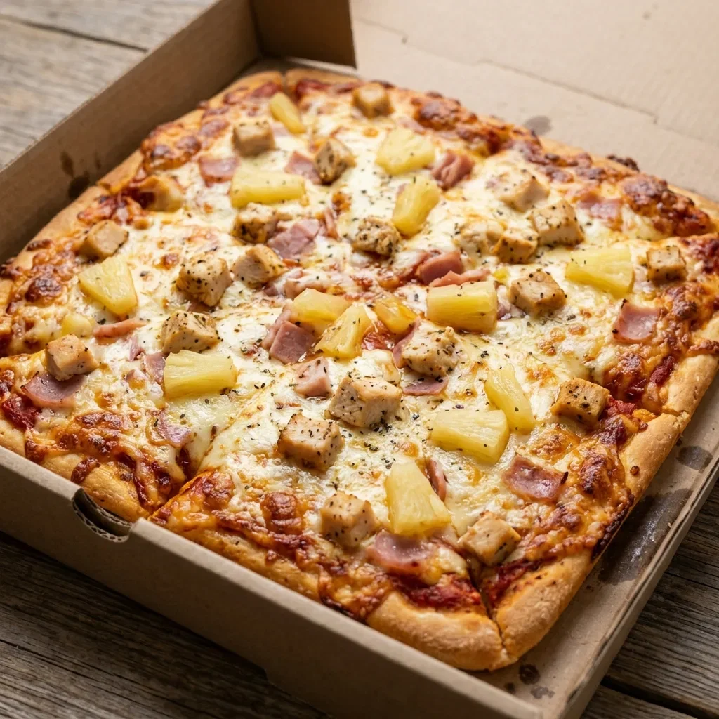 Pizza hawai party