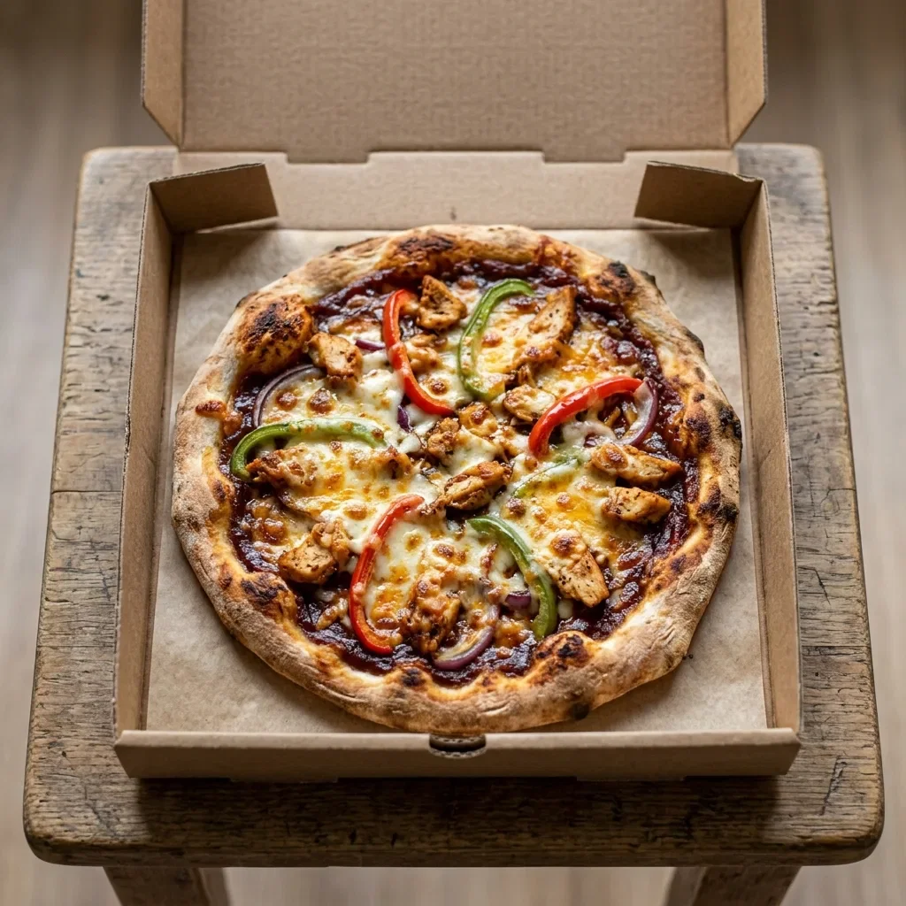 Pizza bbq chicken small