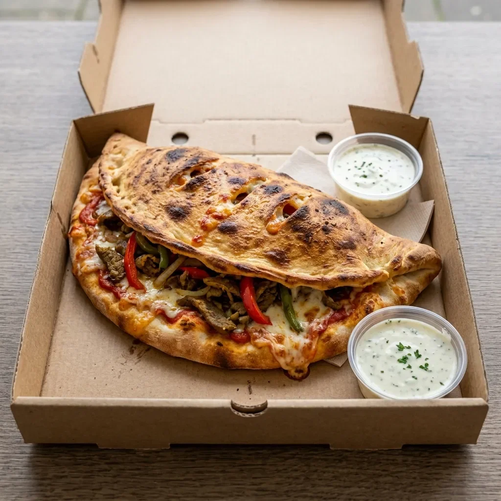 Pizza calzone shoarma large