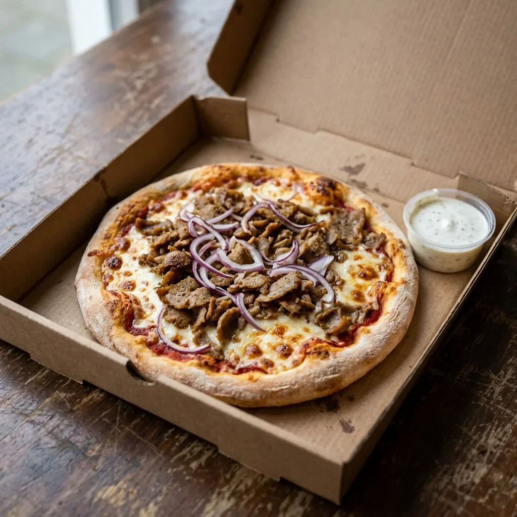 Pizza kebab small