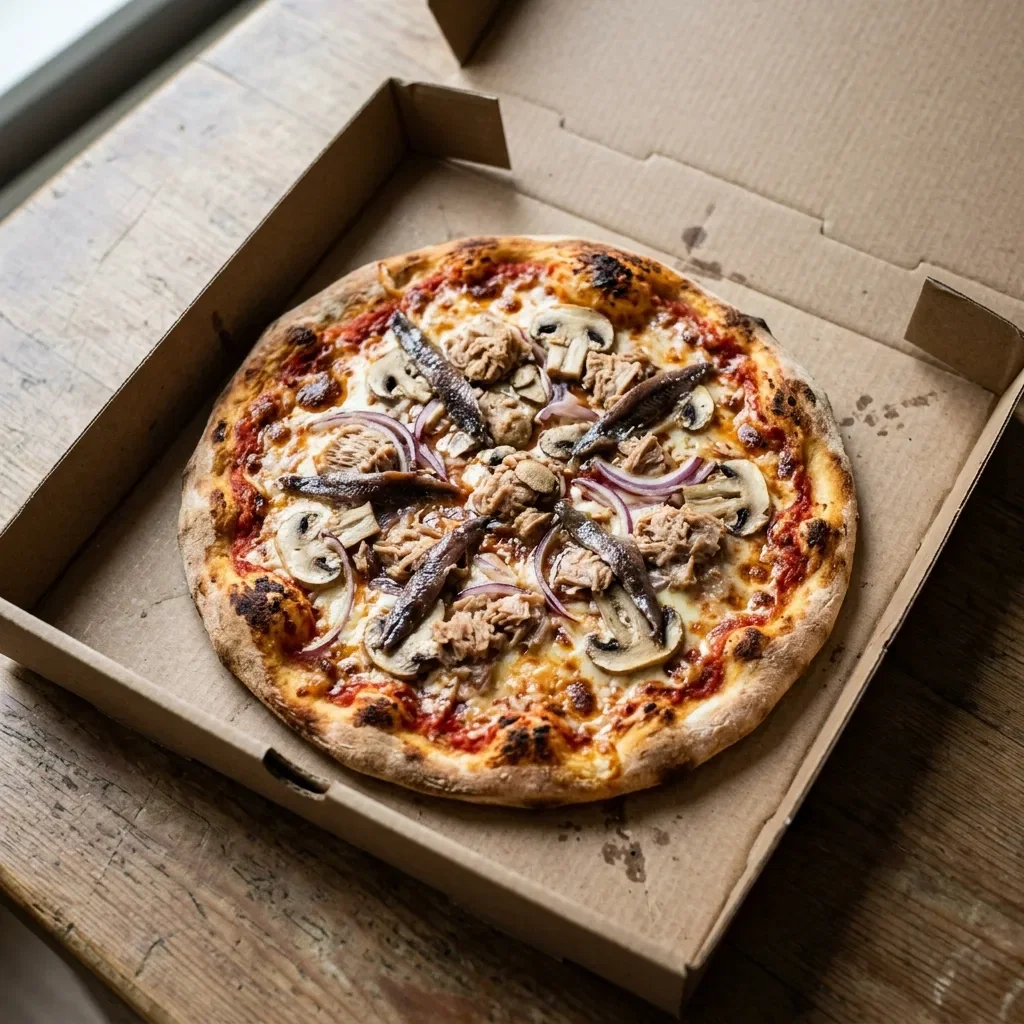 Pizza mega fish small