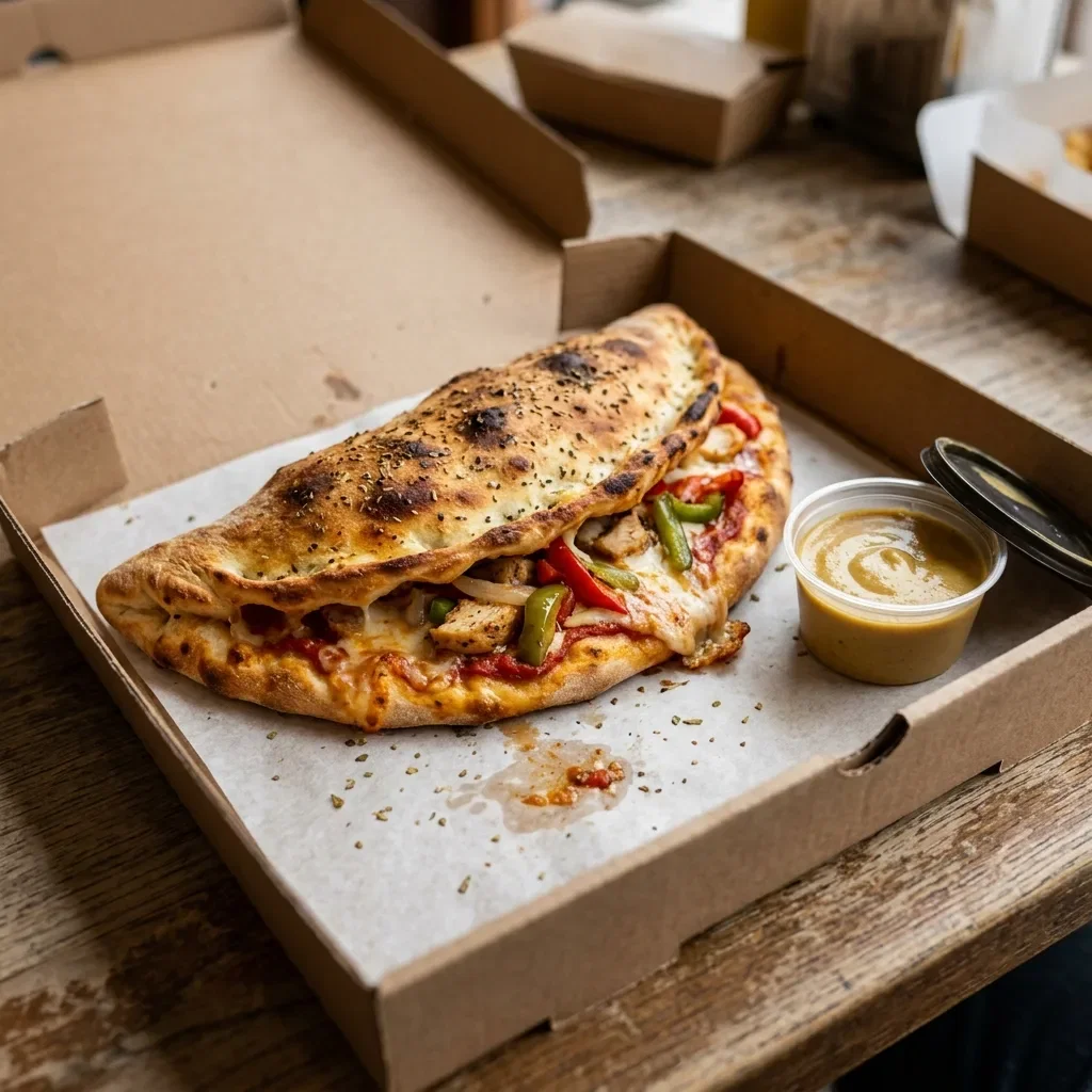 Pizza calzone chicken medium