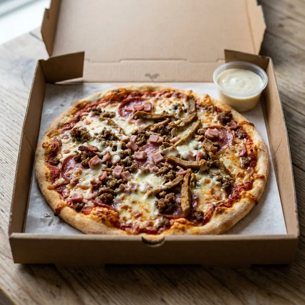 Pizza meat feast small