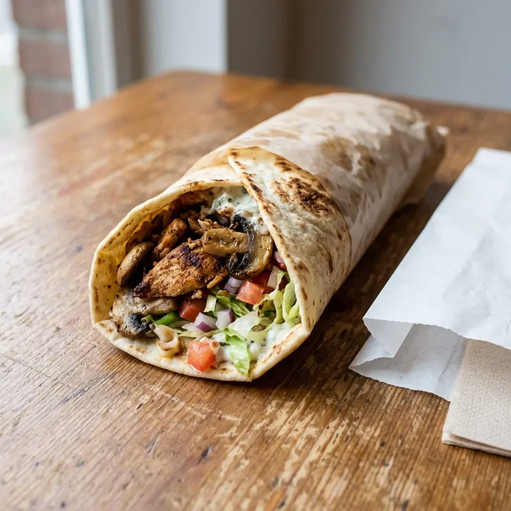 Durum shoarma grieks