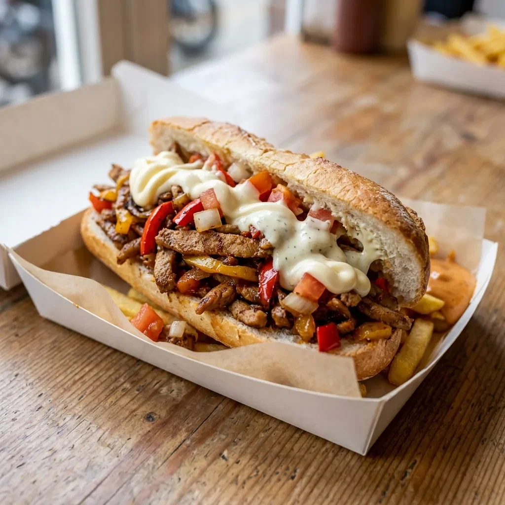 Broodje shoarma speciaal