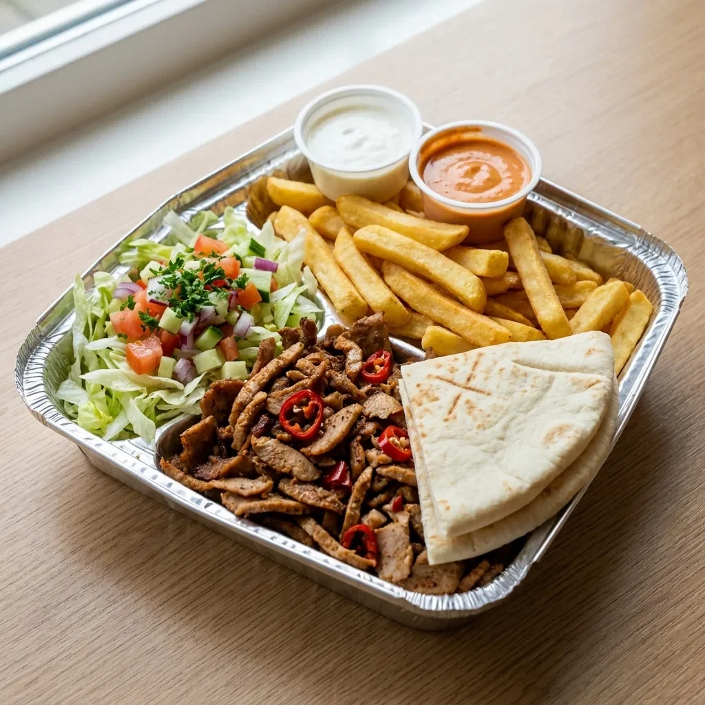 Schotel shoarma turks