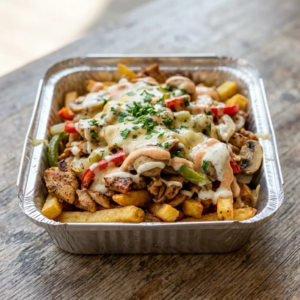 Kapsalon kip gyros