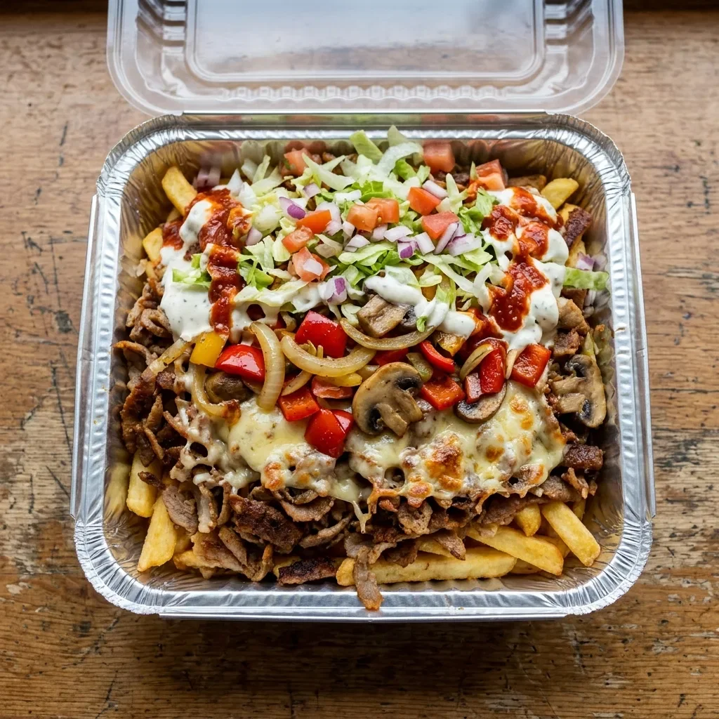 Kapsalon shoarma gyros