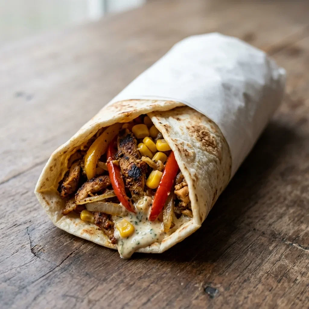 Durum shoarma mexicano