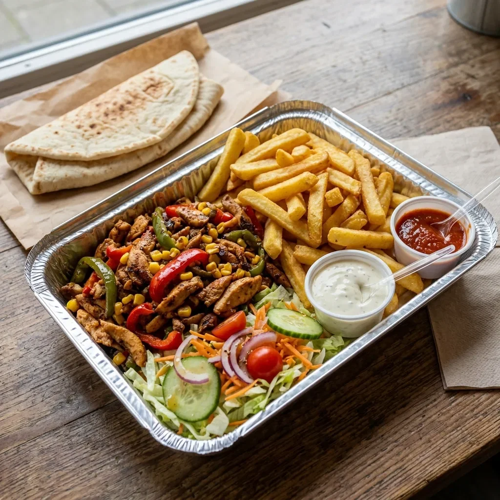 Schotel shoarma mexicano