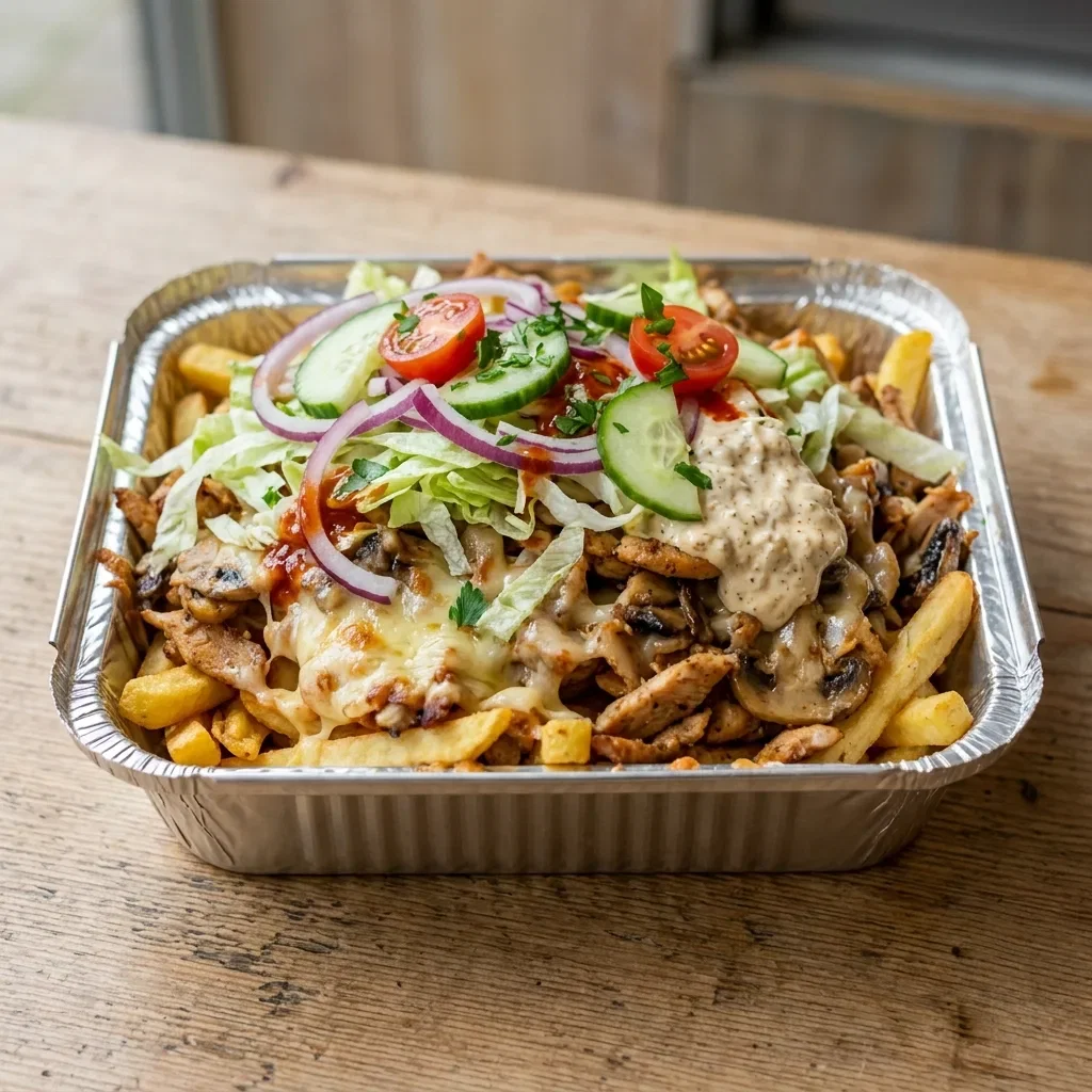 Kapsalon kip grieks