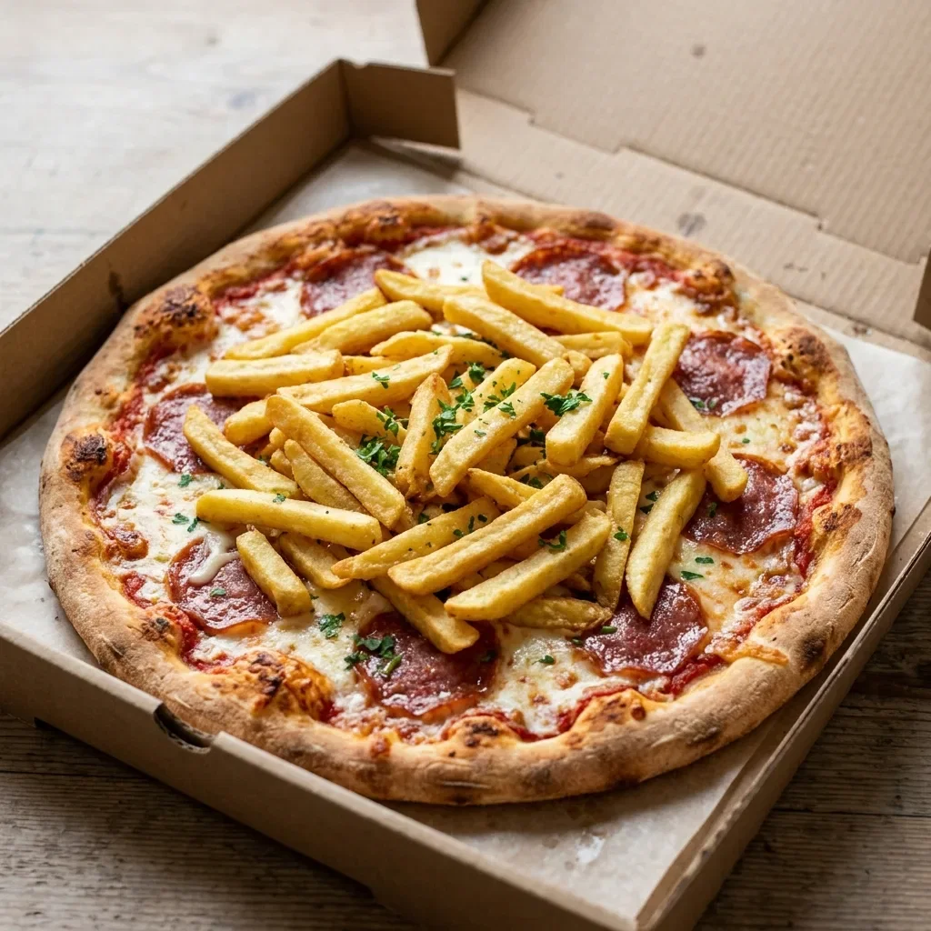 Pizza Friet Large