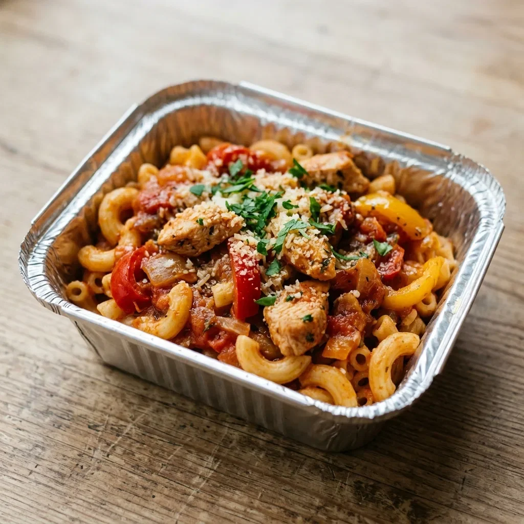 Pasta pollo