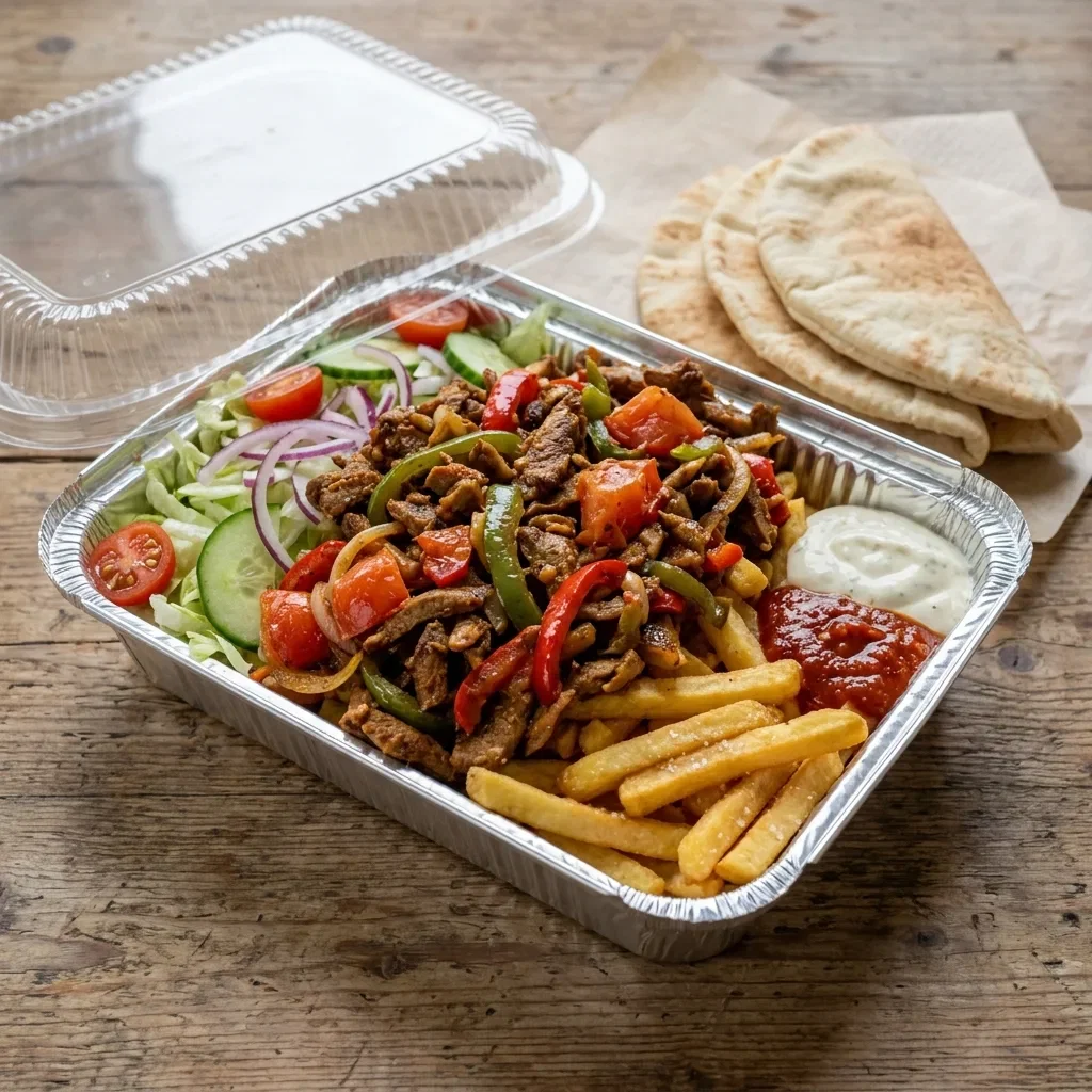 Schotel shoarma speciaal