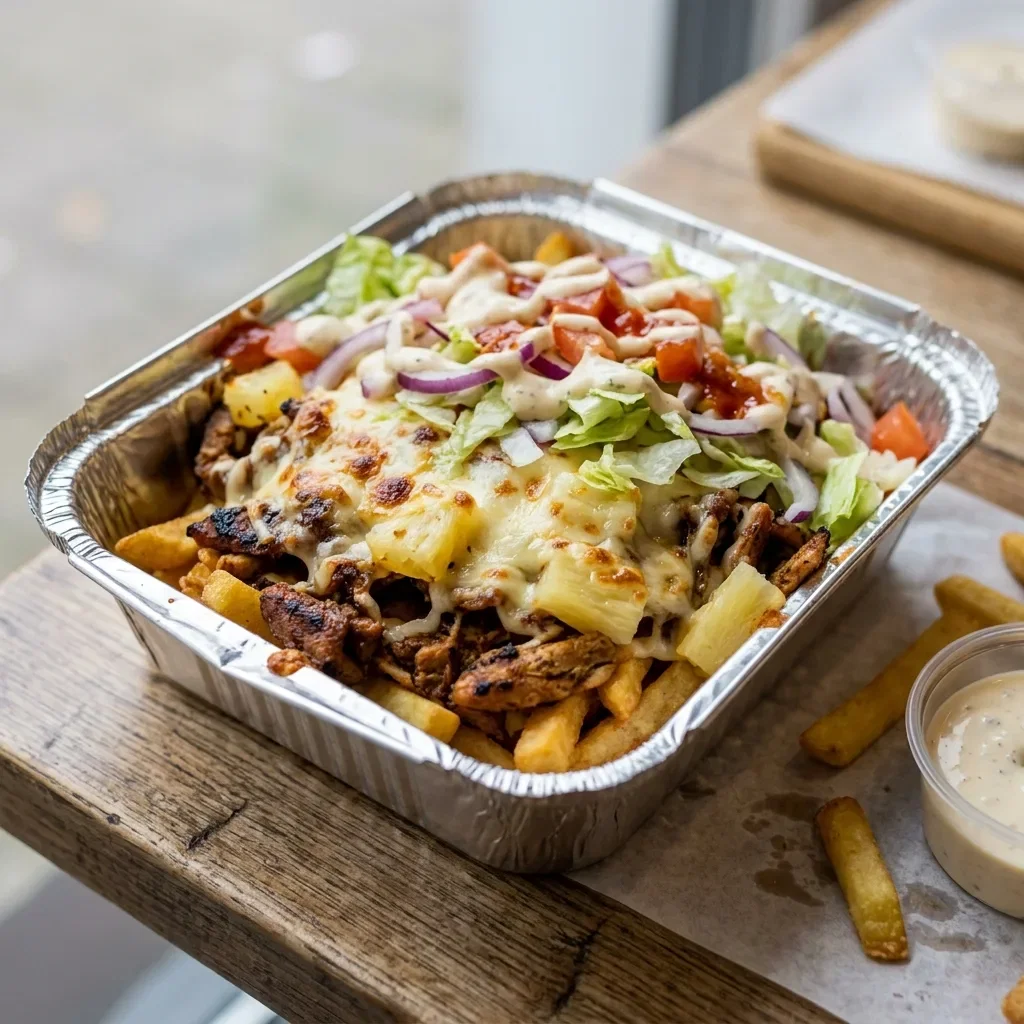 Kapsalon shoarma hawaï