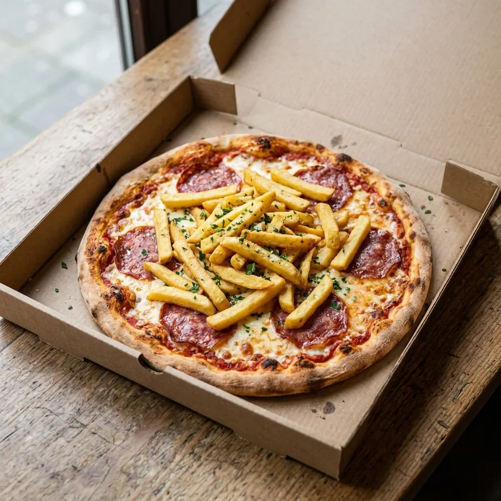 Pizza Friet Medium