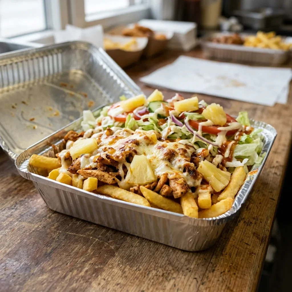 Kapsalon kip hawaï